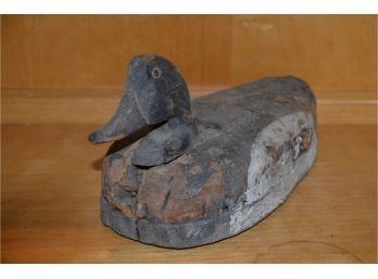 (#1) Vintage Decoy Duck 11.5x5.5