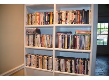 (#132) Lot Of DVD And VHS Movies (bring Bags To Pack)