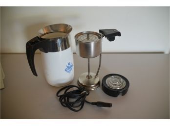 (#135) Corning Ware Electric 10 Cup Coffee Pot