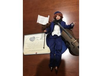 (20D) 2007 Mattel I Love Lucy Doll The Audition (episode 6) Certificate Included