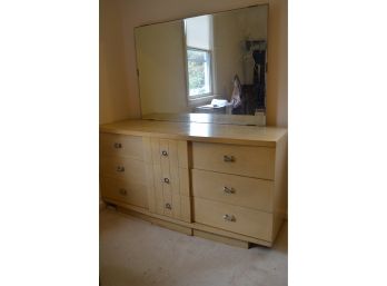 5 Piece Vintage Bedroom Set By Kent (dresser, Mirror, Tall Dresser, 2 Nights With Headboard