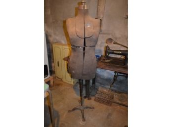 Antique Acme Collapsible Mannequin Dress Form Size C