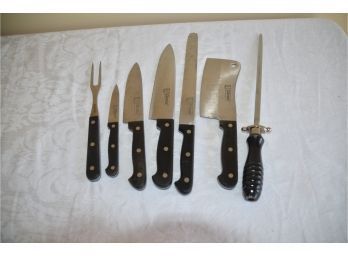 (#83) L.C. German Lifetime Fine Stainless Steel Cutlery 7 Pieces Rostfrie Edel Stahl