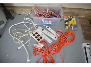 (#195) Extension Cords, Bungees, Circuit Protector