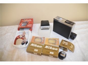 (#113) Nikon Focusing Screen, Nikon 218N Flash