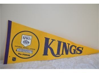 (#207) Pennant Banner Los Angeles Kings Hockey League