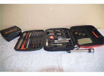 (#183) Emergency Car Tool Kit, Lexus First Aid Kit, Flashlight