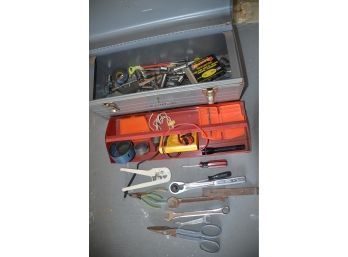 (#190) Tool Box With Assortment Of Tools