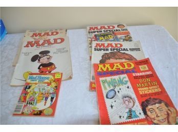(#163) Mad Comic Books And Magazines