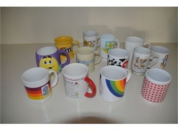 (#151) Assorted Coffee Mugs (13)