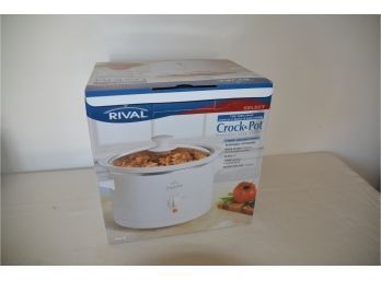 (#129) NEW Rival 6 Quart Crock Pot
