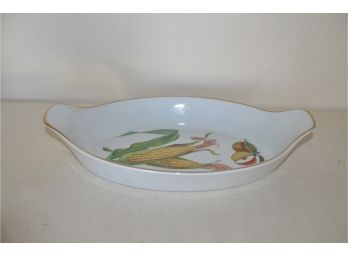 (#165) Royal Worcester Fine Porcelain Casserole Dish England Oven To Table