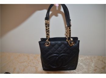(#66) Faux Chanel Embossed Handbag