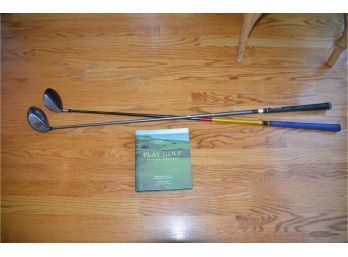 (#106) Golf Clubs And Play Golf Book