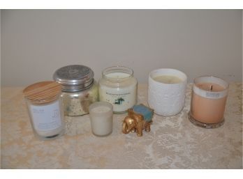 (#60) Assortment Of Candles Most New Not Used