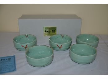 (#8) Art Of Tableware Desert Serving Bowl Set From Japan