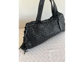 Adorable Sabrina Scala Leather Handbag 15x7
