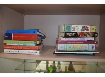 Collection Of Cookbooks (left Middle)