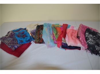 (#95) Assorted Wool And Acrylic Scarves