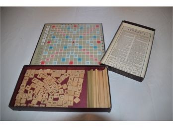(#129) Vintage Scrabble Game Complete Set