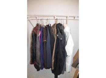 (#149) Collection Of Coats Some Designer And Unique Rain Coat