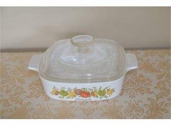 (#47) Vintage Corning Ware 1 Quart With Glass Cover