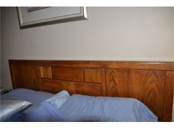 Full / Queen Size Headboard (used With Queen Bed) (matching Dresser, Tall Chest, 2 Night Stands)