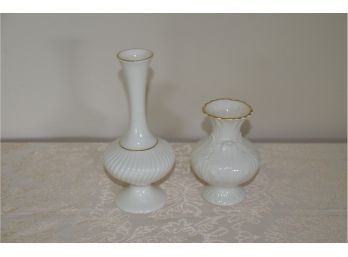 (#14) Lenox Bud Vases (2 Of Them)