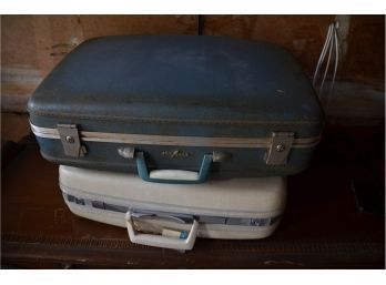 (#349) Vintage Airways And Samsonite Luggage Suitcases