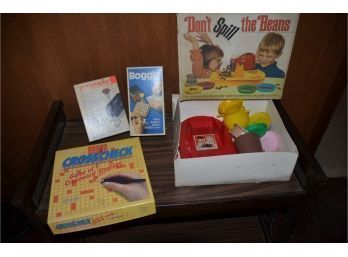(#314) Vintage Games: Boogle, Don't Spill The Beans, Crosscheck, Perquacker
