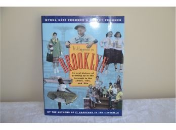 (#227) Signed Frommer It Happen In Brooklyn Book