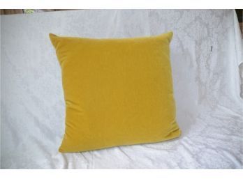 (#31) Mohair One Side Linen Other Side Square 24x24 Pillow Down Insert