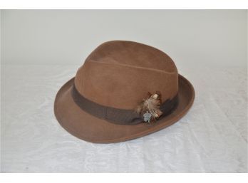 (#115) Christy's Crown Collection Suede Hat
