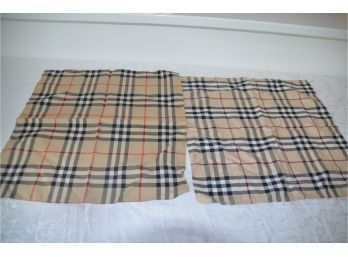 (#132) Burberry 16x16 Handkerchief