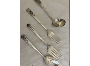 (#29) Silver-plate Serving Sets (Holmes And Edward, Community)