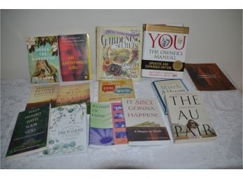 (#218) Assorted Religion And Help Books