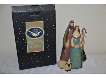 (#176) Williraye Studio O'Holy Family Hand Painted And Crafted Figurine Statue  Coyne's & Company In Box