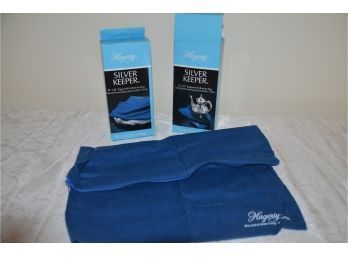 (#33) Silver Keeper Hagerty Zippered Bags Brand New In Box (2 Of Them)