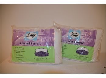 (#45) Sleeping Bed 2 Pillows Flexi Soft Gussetted Side Panels