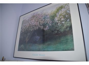 (#17) Framed Claude Monet Print 32x24