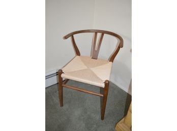 Accent Side Chair With Rattan 21'W X 20'D X 28'H