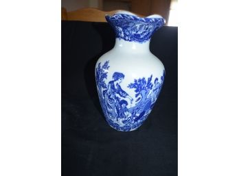 Blue Ware Vase 10'H