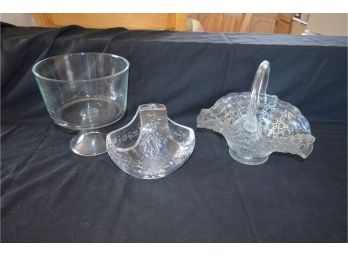 Glassware Bowls (3)