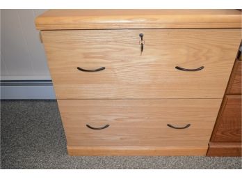 Lateral File Cabinet With Lock
