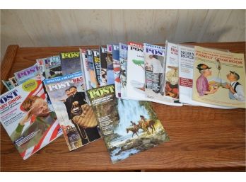 Assortment Of Saturday Evening Post Magazines (2013-2015)