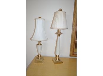 2 Lenox Table Lamps - Excellent