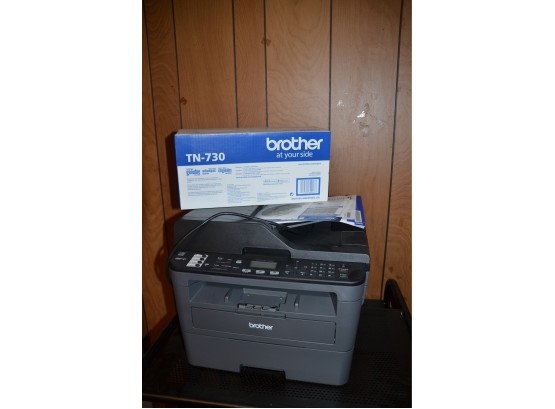 (#85) Brother Printer Model MFC L2710DW With Ink