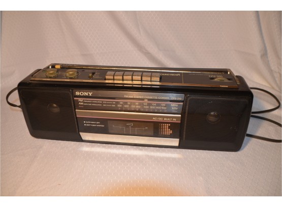 (#26) Sony Boombox Cassette Player