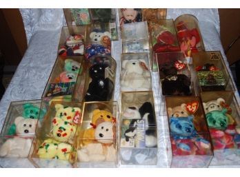 (#230) Lot Of Collectible Beanie Babies