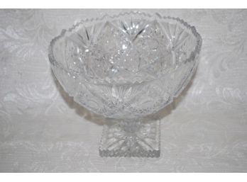(#215) Vintage Crystal Compote